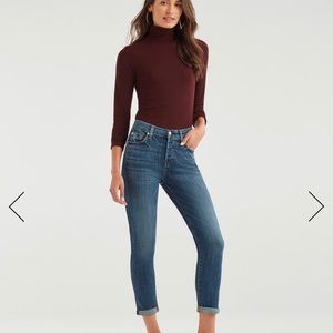 7 For All Mankind Josefina Skinny Boyfriend Jeans